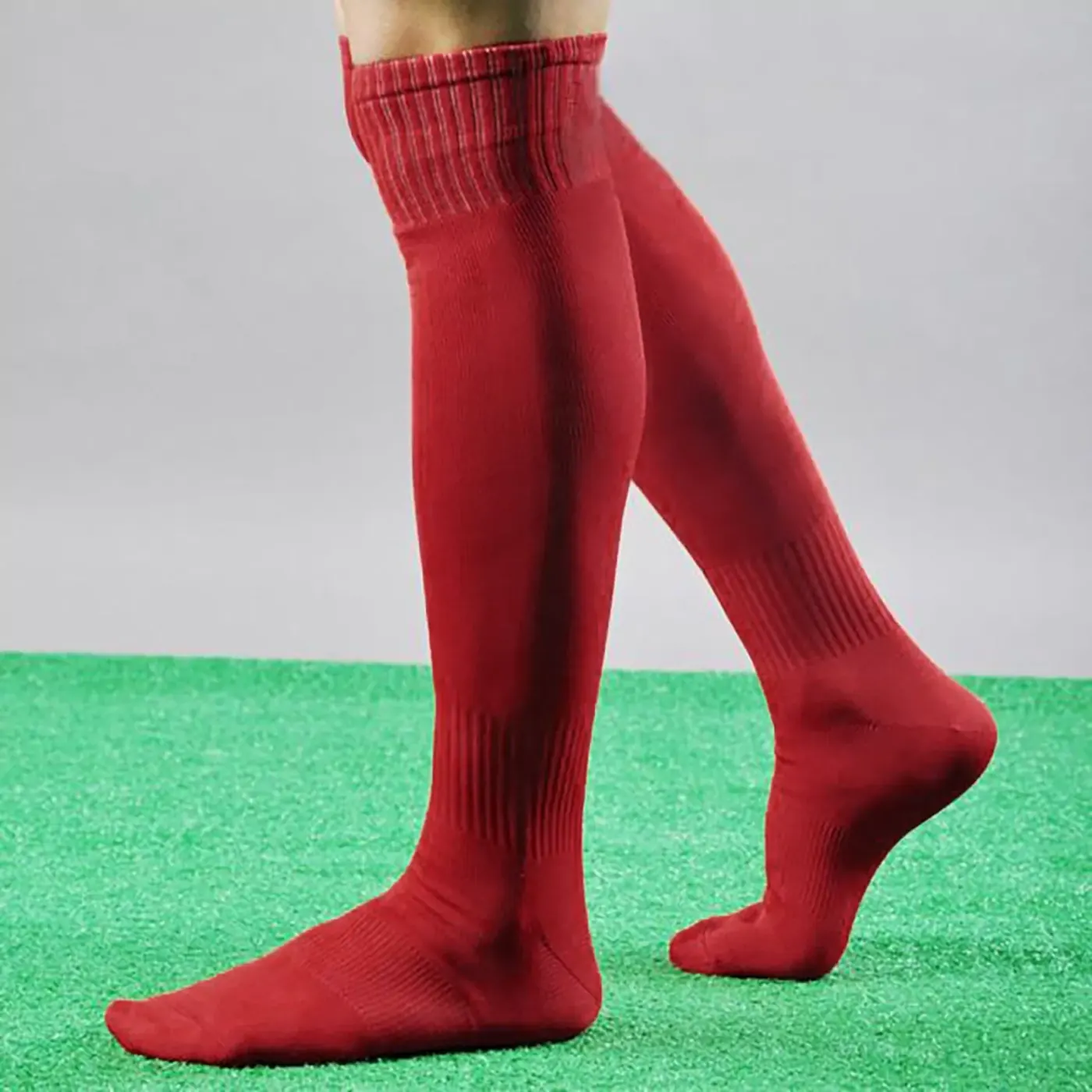 Red Long Socks