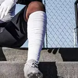 White Cut Socks